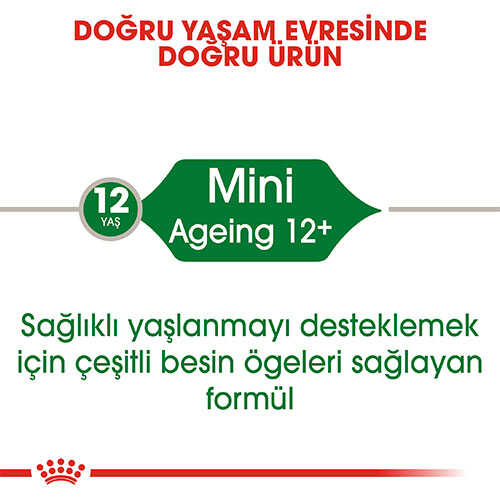 Royal Canin Mini +12 Ageing Pouch Yaşlı Köpek Konservesi 12x85 Gr - Thumbnail