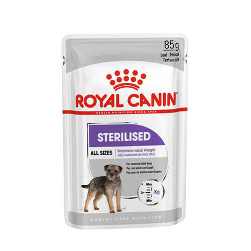 Royal Canin Sterilised Pouch Konserve Köpek Maması 85 Gr - Thumbnail