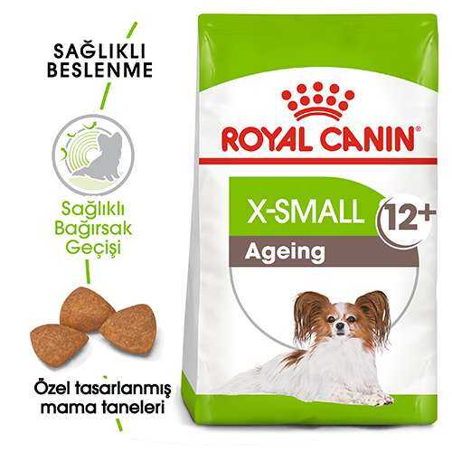 Royal Canin Xsmall Ageing +12 Yaş İçin Köpek Maması 1,5 Kg - Thumbnail