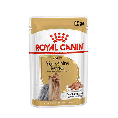 Royal Canin Yorkshire Terrier Adult Pouch Köpek Maması 85 Gr - Thumbnail