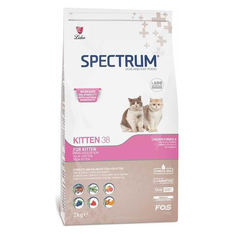 Spectrum Kitten38 Hipoalerjenik Tavuklu Yavru Kedi Maması 2 Kg