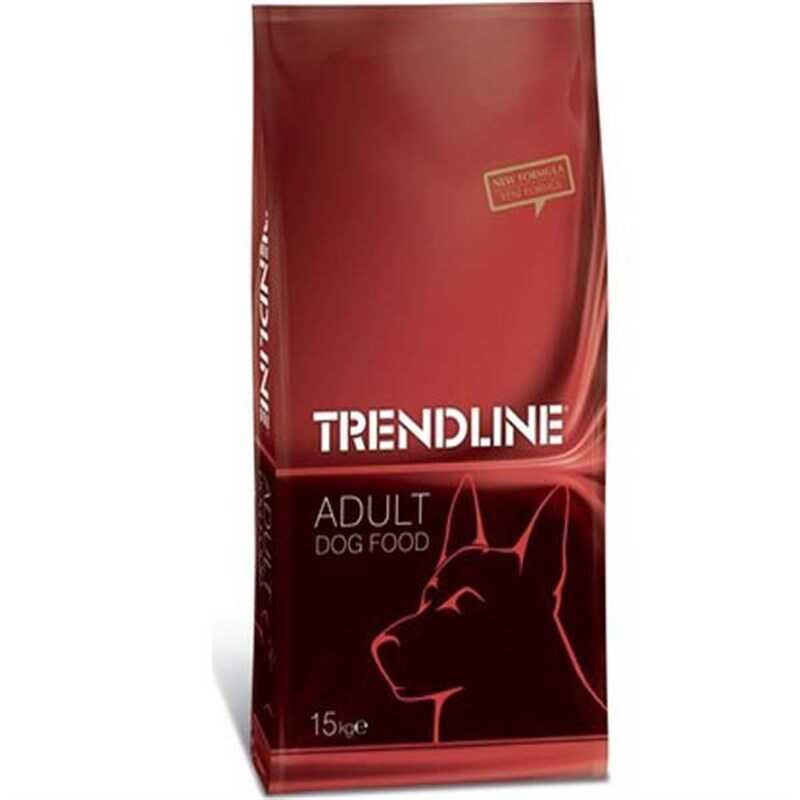 Trendline Kuzu Etli Yetişkin Köpek Mamasi 15 Kg