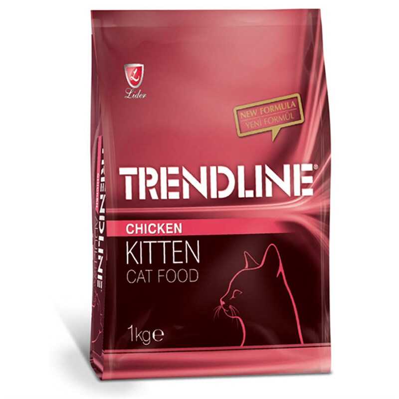 Trendline Tavuklu Yavru Kedi Maması 1 Kg