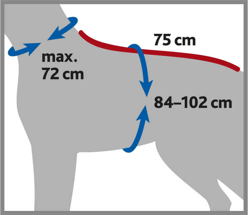 Trixie Köpek Havlu Bornoz XL : 70 Cm Gri - Thumbnail