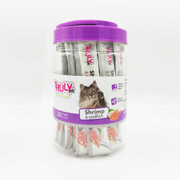 Truly Sıvı Kedi Ödülü Karides - Morina 30x14 Gr