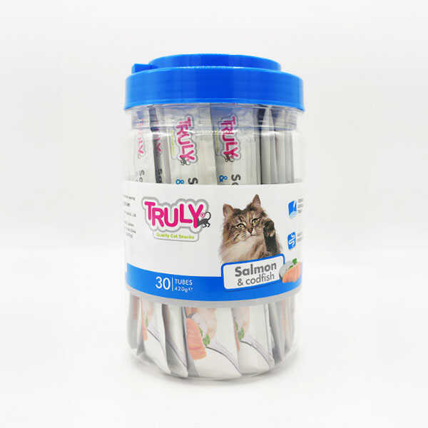 Truly Sıvı Kedi Ödülü Somon - Morina 30x14 Gr