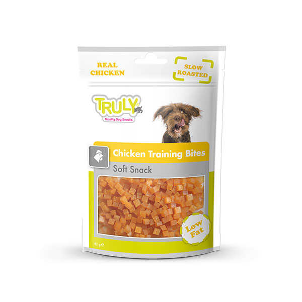 Truly Yumuşak Köpek Ödülü Small Breed Tavuklu 85Gr