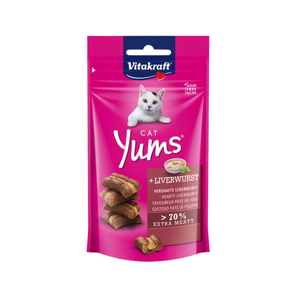 Vitakraft Cigerli Yumuşak Kedi Ödülü 40 Gr