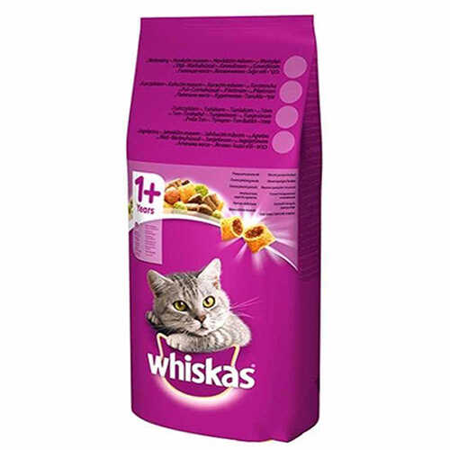 Whiskas Biftekli ve Havuçlu Yetişkin Kedi Maması 300 gr - Thumbnail