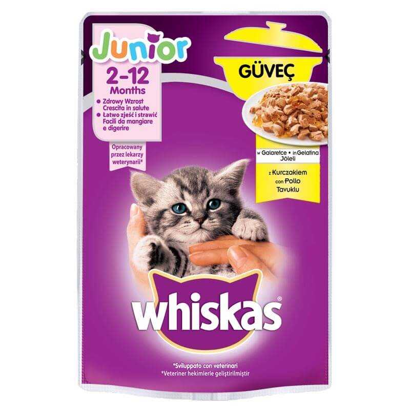 Whiskas Pouch Güveç Tavuklu Yavru Kedi Konservesi 85 Gr