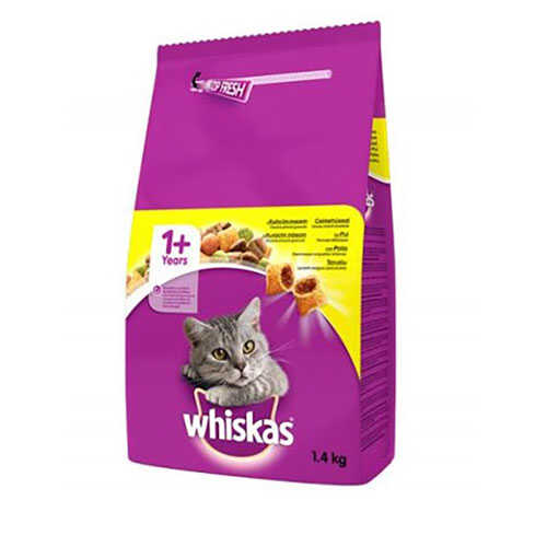 Whiskas Tavuklu Ve Sebzeli Kedi Mamasi 1,4 Kg